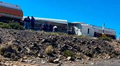 Accidente en Moquegua podría generar daños al medio ambiente.