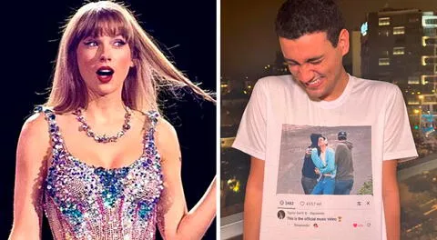 Taylor Swift SORPRENDE al hijo de Alfredo Benavides y reacciona a su interpretación de su nueva canción.