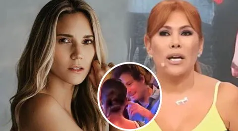 Magaly Medina cuestiona a María Grazia Gamarra tras reacción frente a ampay de su esposo.