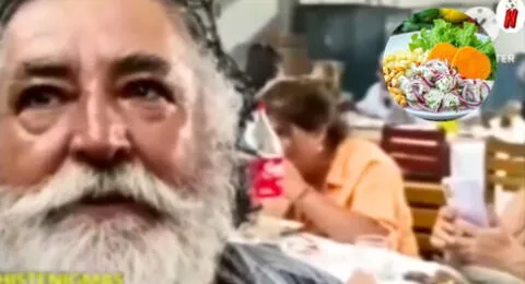 Chileno enamorado de la sazón de la comida peruana en Tacna y momento es viral en TikTok.