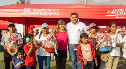 Pachacámac celebra a lo grande: 10,000 madres disfrutan de un día especial con regalos, sorteos y atención médica