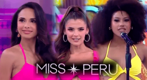 Candidatas al Miss Perú 2024 en 'Mande quien mande'.