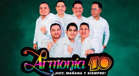 Armonía 10 realizará un concierto por su 52 aniversario.