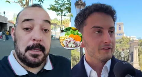 Español dice que ceviche y papa no son originarios de Perú, pero en TikTok le responden.