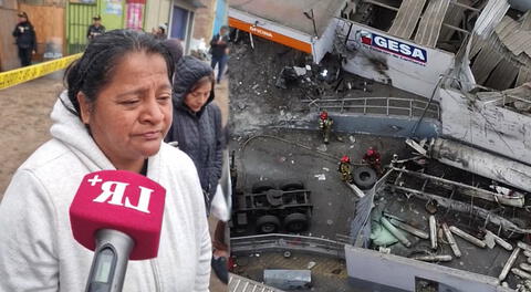 Madre de trabajador que murió en explosión de grifo en VMT se quiebra tras hablar de su pérdida.