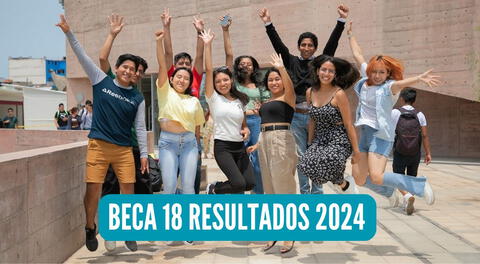 El Pronabec reveló la nómina oficial de los 6 mil ganadores del segundo momento de Beca 18-2024.