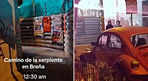 El joven se aventuró a caminar por el camino de la serpiente de Breña sin imaginar que iba salir corriendo.