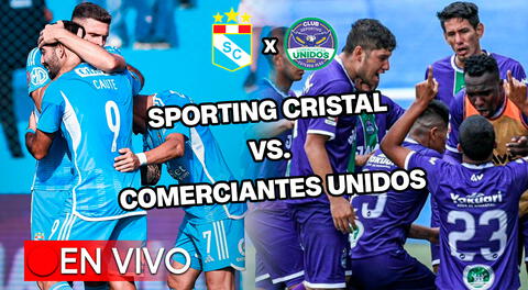 Sporting Cristal vs. Comerciantes Unidos EN VIVO: horarios y canales para el partido por Liga 1 Te Apuesto.