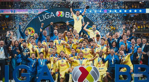 América se corona campeón del fútbol mexicano en el clausura 2024.