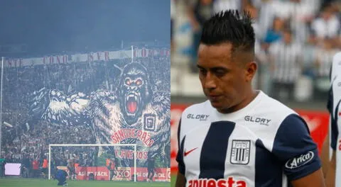 Hinchas de Alianza Lima se molestaron con Christian Cueva.