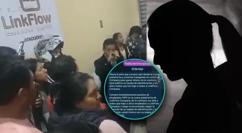 Mujer estaría siendo amenazada por gerente de Link Flow tras estafa masiva en Ayacucho.