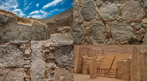 Huaca Cerro Sechín en Áncash.