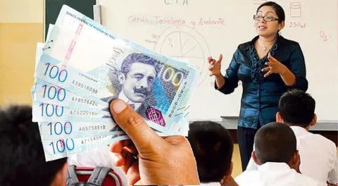 El ministro de Educación, Morgan Quero, anunció el pago excepcional de un nuevo bono para docentes y auxiliares.