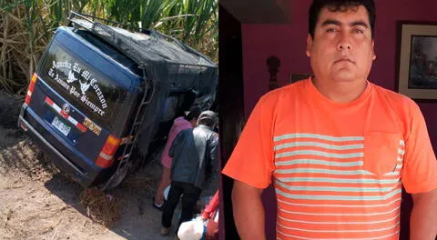 Conductor de miniván fue asesinado en la ruta Chiclayo - Pampagrande, en Lambayeque.