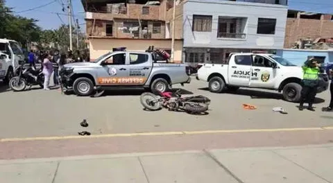 La escena del crimen está muy cerca del parque principal de El Porvenir.