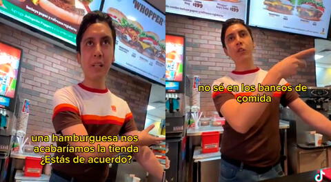 Usuarios lamentaron el acto discriminatorio en Burger King.