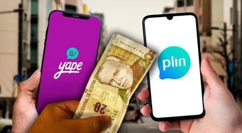 Yape y Plin desplazan al uso del billete de S/20 en el mercado peruano.