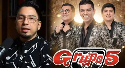 Marco Antonio Guerrero habla del Grupo 5 y Christian Yaipén.