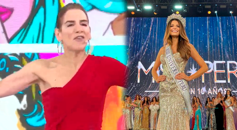 Gigi Mitre opina sobre el Miss Perú 2024.