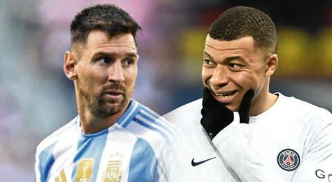 Messi no tuvo reparos y le contestó a Mbappé.