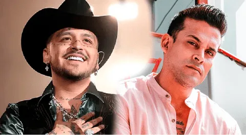 Christian Nodal y Christian Domínguez son comparados en redes.