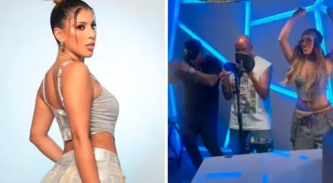 Yahaira Plasencia compartió en redes un video junto a integrante de Wisin y Yandel.