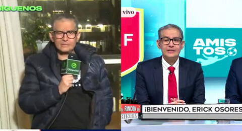 Erick Osores revela qué le pasó en el ojo derecho tras volver a las pantallas peruanas.