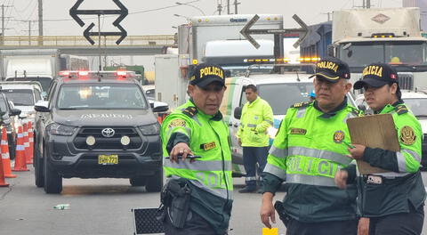 Mujer habría intentado cruzar la vía no para para peatones.