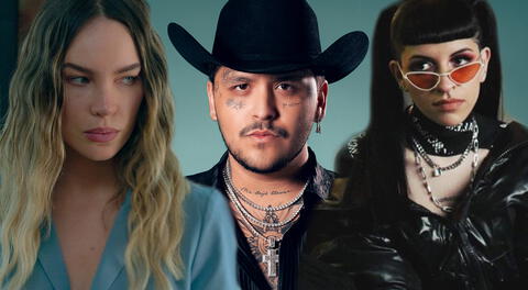 Christian Nodal tuvo polémicas relaciones con las cantante Belinda y Cazzu.