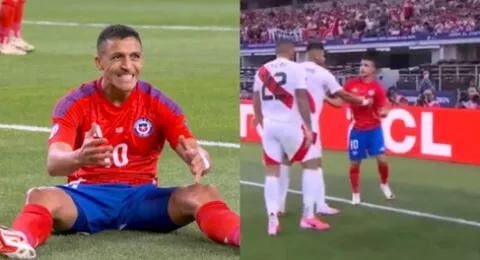 Alexis Sánchez falló el 1-0 de Chile tras fuerte remate al arco de Gallese por Copa América 2024