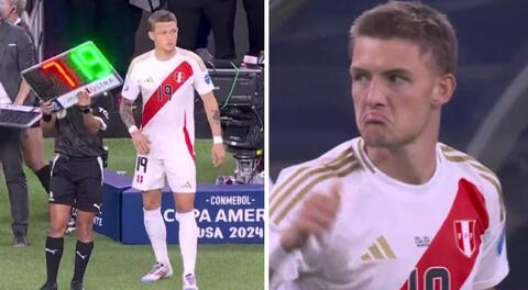 Copa América 2024: Oliver Sonne hace su debut oficial con Perú frente a Chile