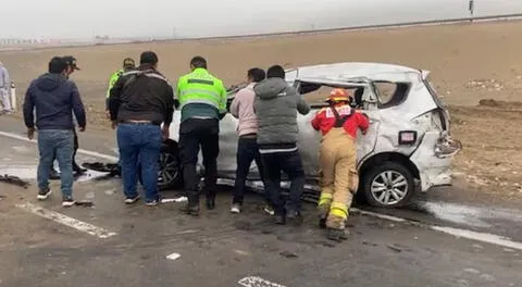 Accidente en el Pasamayo deja 2 muertos y varios heridos.