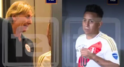 Christian Cueva y Ricardo Gareca se reencontraron tras el Perú vs Chile en la Copa América 2024.