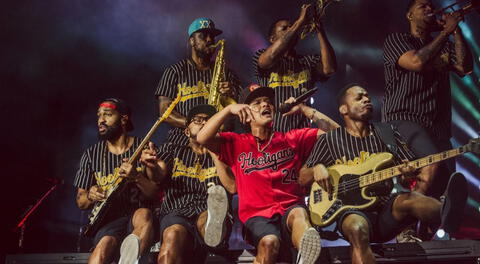 Bruno Mars se presentará en México el próximo 10 de agosto.