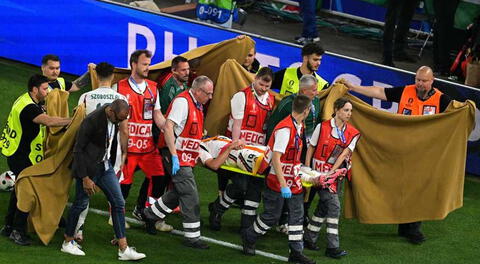 El futbolista se encuentra estable de acuerdo con la Federación de Hungría.