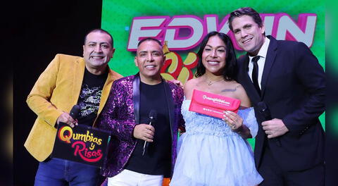 Edwin Sierra junto a Dayanita y Paco Bazán.