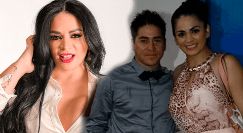 Luisito Sánchez y Leslie Moscoso tienen una bonita relación de padres.