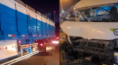 Accidente de tránsito sucedió en las intersecciones de la avenida América con 4 de Noviembre en Juliaca.