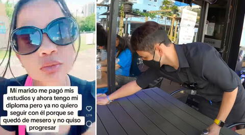 Hombre le paga a los estudios a su enamorada, ella se gradúa y lo abandona: "Se quedó de mesero"