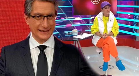 Federico Salazar se sorprende con look de Rebeca Escribens: “Ha venido como rapera o trabajadora de Sedapal”