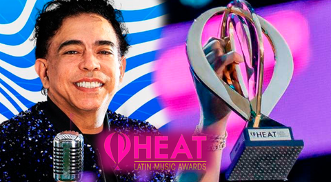 Ernesto Pimentel emocionado porque cantará en los Premios Heat 2024.