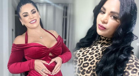 Leslie Moscoso se luce con barriguita de silicona, pero comparte su deseo de ser madre.