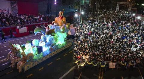 Miles de personas disfrutaron el expectáculo del Gran Corso Olaya.