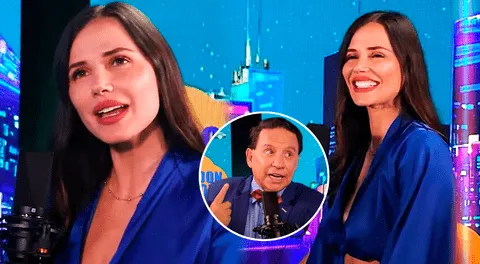 Maju Mantilla habló sobre su primer beso en entrevista con Ricardo Rondón.