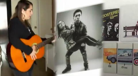 Yiddá Eslava revela que aún conserva las cosas de Julián Zucchi en su casa: fotos, guitarra, batería y hasta cuadros