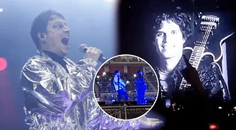 Libido recordó a Pedro Suárez Vértiz en su espectacular concierto de reencuentro: "Gracias"