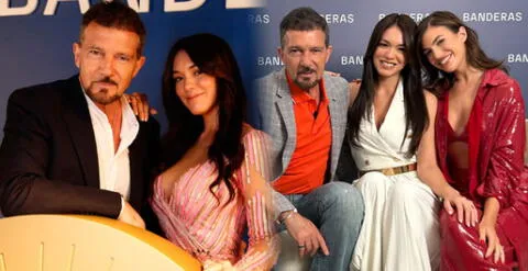 Jazmín Pinedo sorprende al entrevistar a Antonio Banderas.