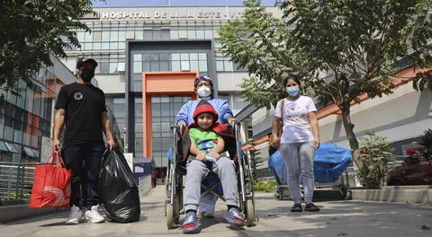 Niño logró curarse gracias a intervención de los médicos del Hospital de Lima Este- Vitarte.