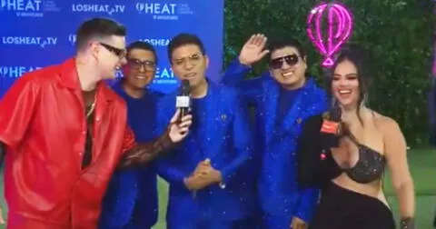 Así fue la presentación de Grupo 5 en los Premios Heat 2024