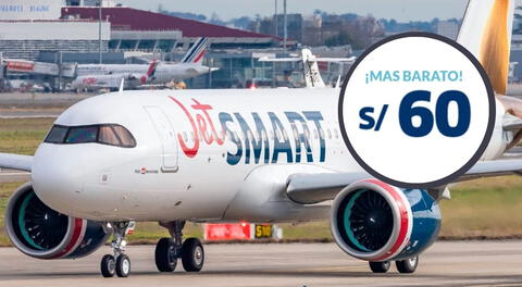 Viaja por Perú y el mundo con JetSmart: precios increíbles durante el Cyber Wow 2024.